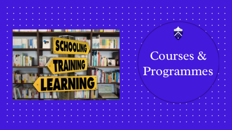 courses and programmes