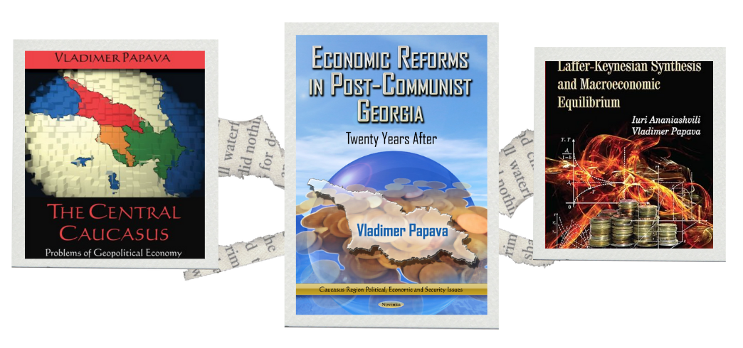 Books by Vladimer Papava 02. Credit to BRAMS