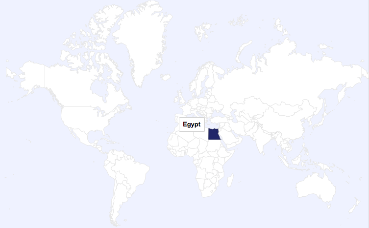 Egypt World Map