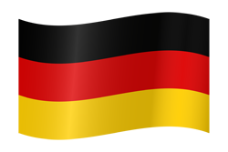 Germany flag waving