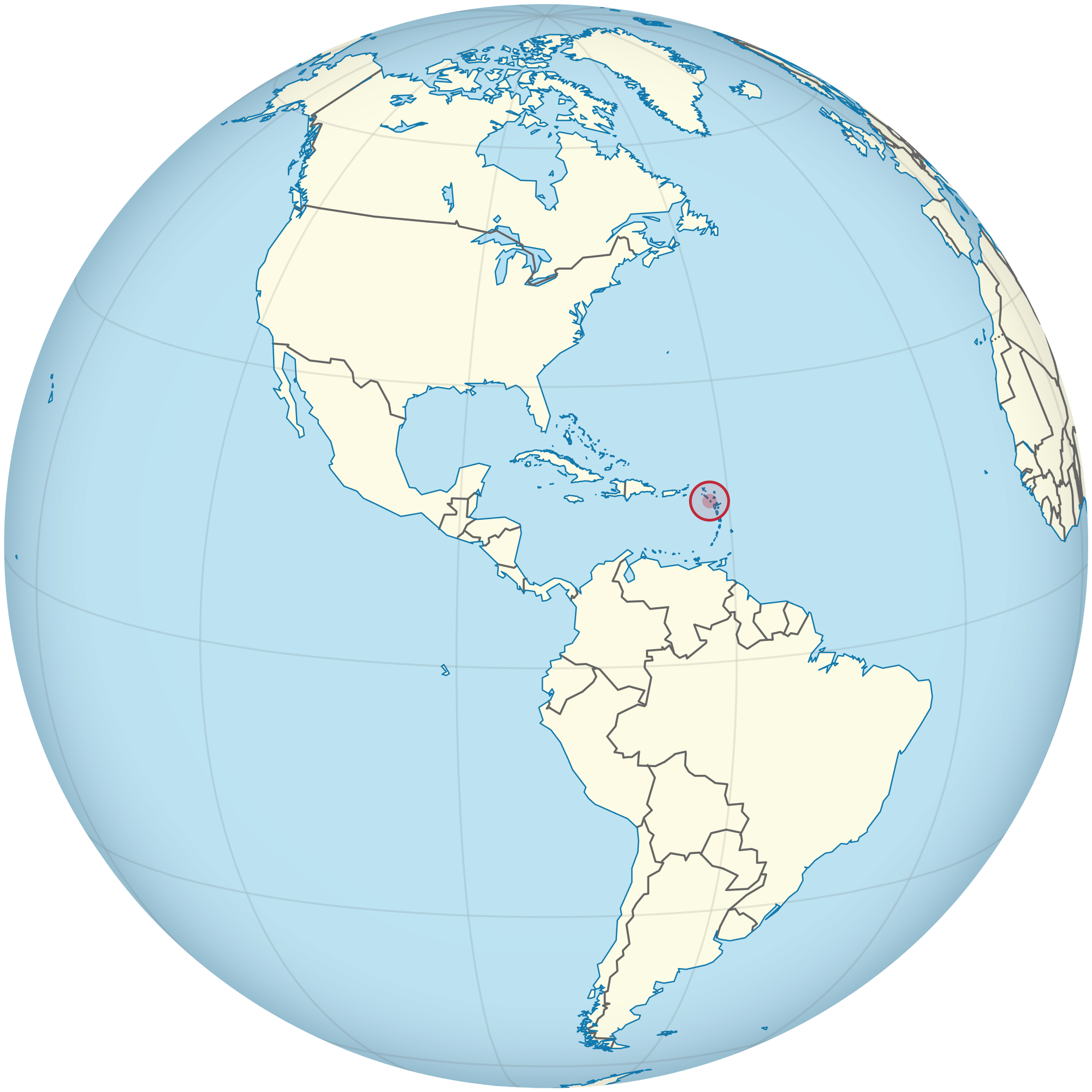 Montserrat on the Globe