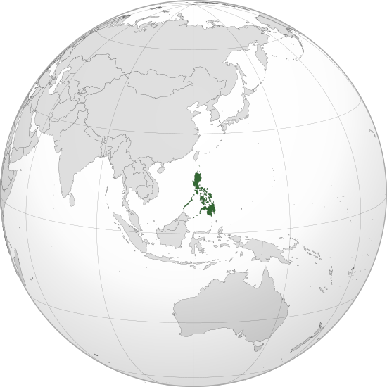 Philippenes on the Globe