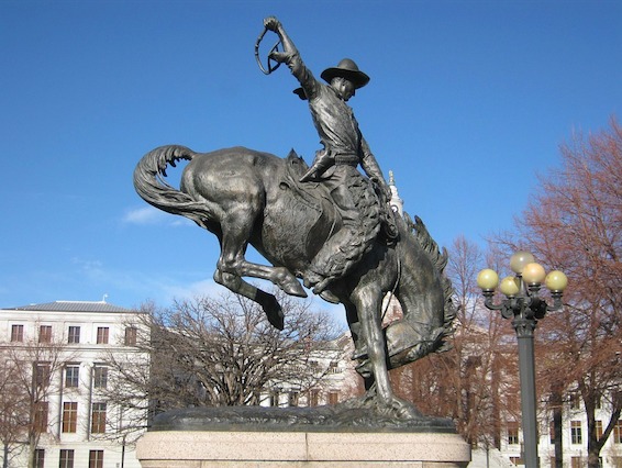 The Bronco Buster in Denver