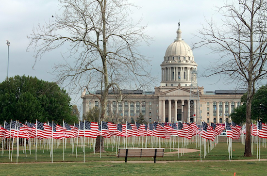 Field of Flags, OK