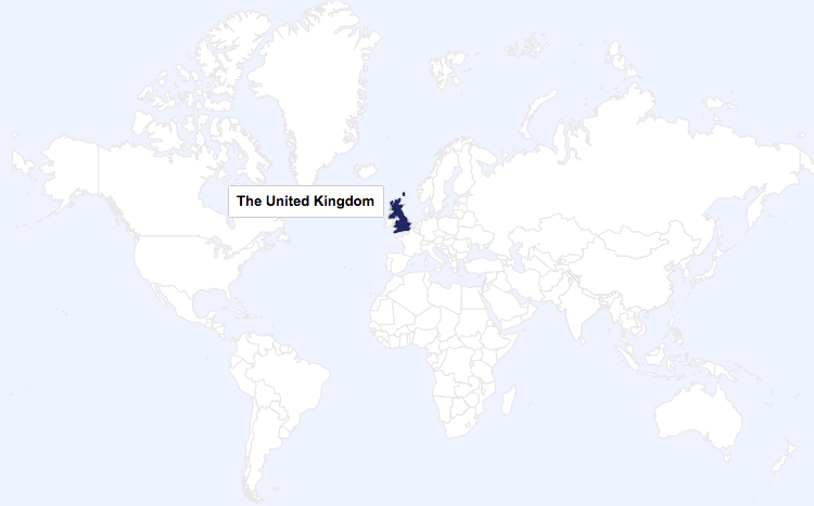 UK World Map