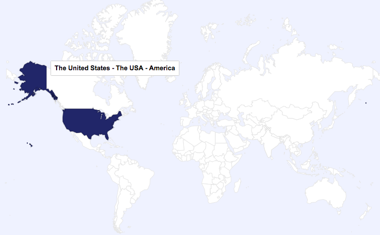 USA World Map