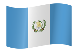 Guatemala flag waving